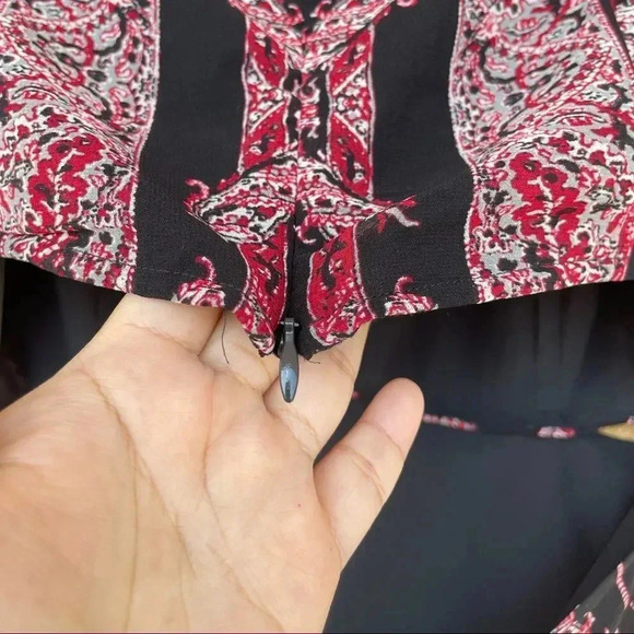 Avec Les Filles Rosie Tiered Maxi Dress size 10 - Picture 11 of 17